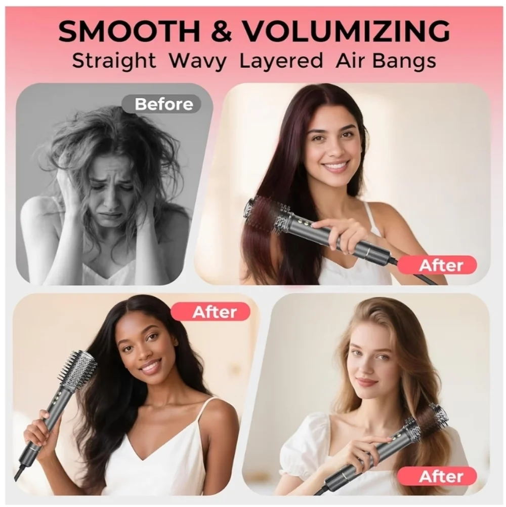5 In 1 Hair Styling And Blower